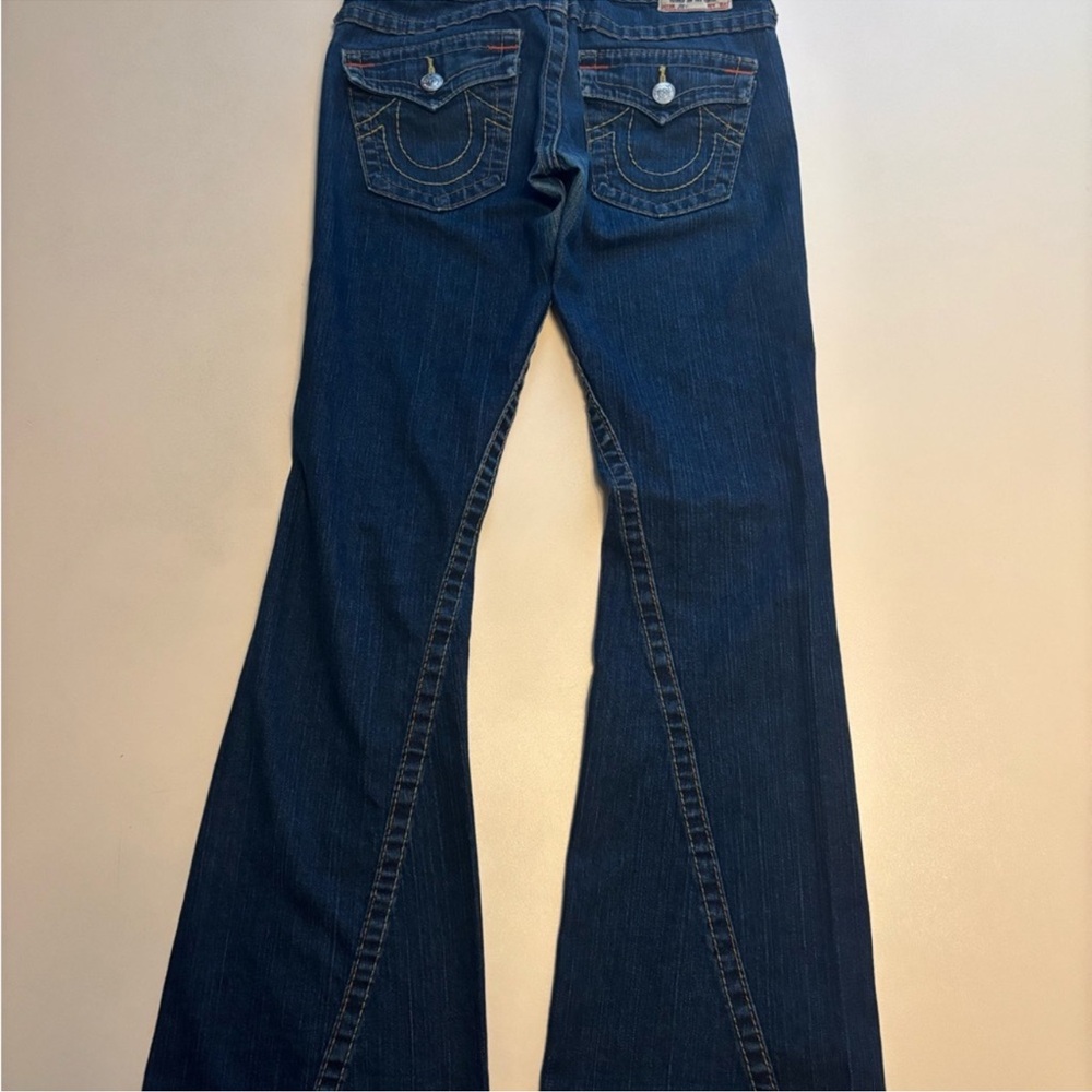True Religion Dark Blue Flare Jeans